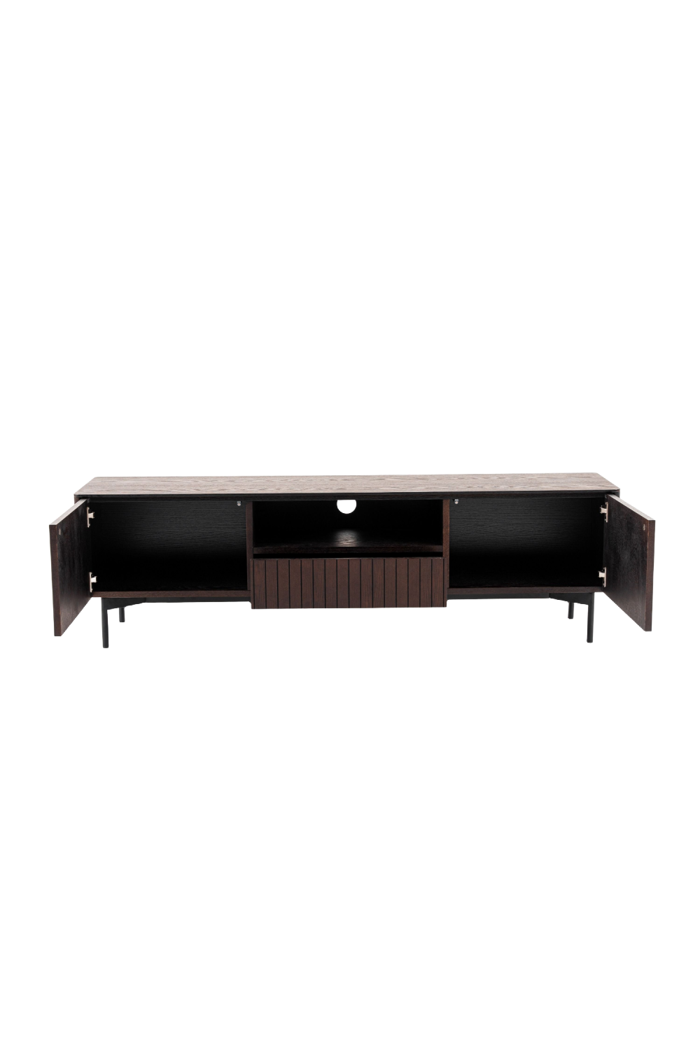 Smoked Ash TV Stand | OROA Modern Calhoun | Oroa.com