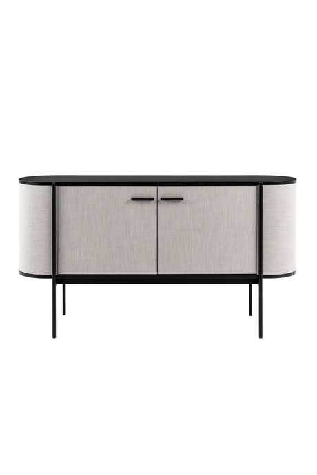 Beige Fabric 2-Door Sideboard | OROA Modern Hobart | Oroa.com