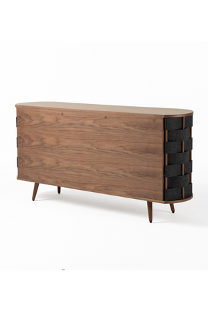Gray Woven Fabric Sideboard | OROA Modern Sheridan | Oroa.com