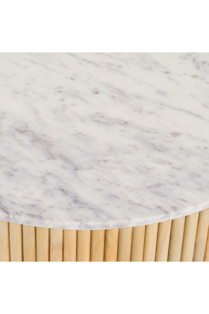 Mango Wood Base Coffee Table | OROA Modern Cambridge