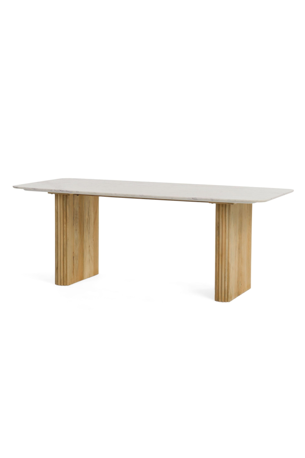 White Marble Dining Table | OROA Modern Cambridge | Oroa.com