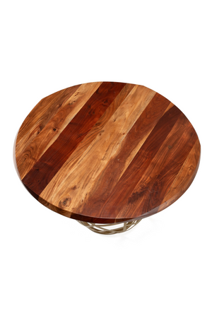 Round Solid Acacia Dining Table | OROA Modern Taylor | Oroa.com