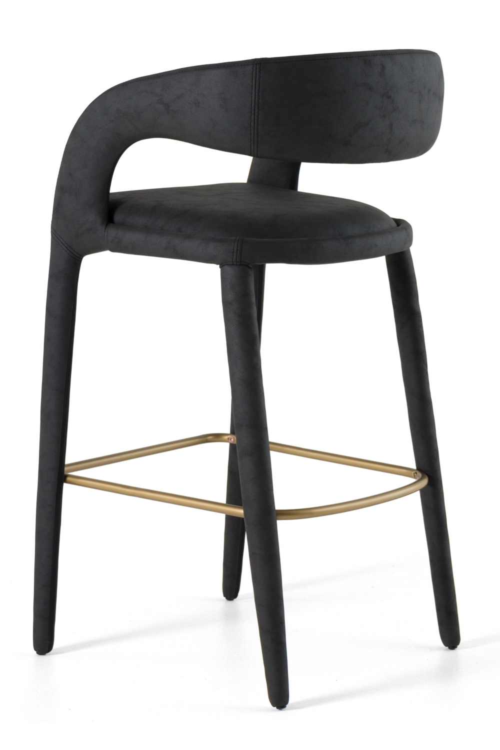 Leatherette Upholstered Bar Chair | OROA Modern Faerron | Oroa.com