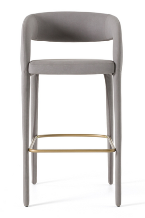 Leatherette Upholstered Bar Chair | OROA Modern Faerron | Oroa.com