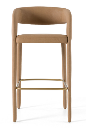 Leatherette Upholstered Bar Chair | OROA Modern Faerron | Oroa.com