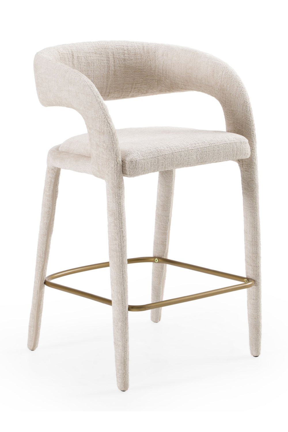 Fabric Upholstered Counter Chair | OROA Modern Faerron | Oroa.com
