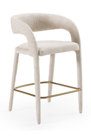 Fabric Upholstered Counter Chair | OROA Modern Faerron | Oroa.com