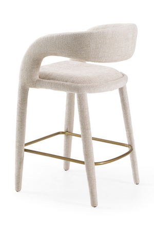 Fabric Upholstered Counter Chair | OROA Modern Faerron | Oroa.com