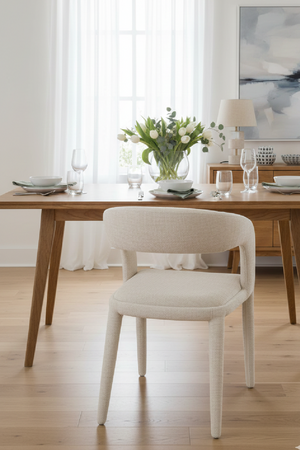Fabric Upholstered Dining Chair | OROA Modern Faerron | Oroa.com