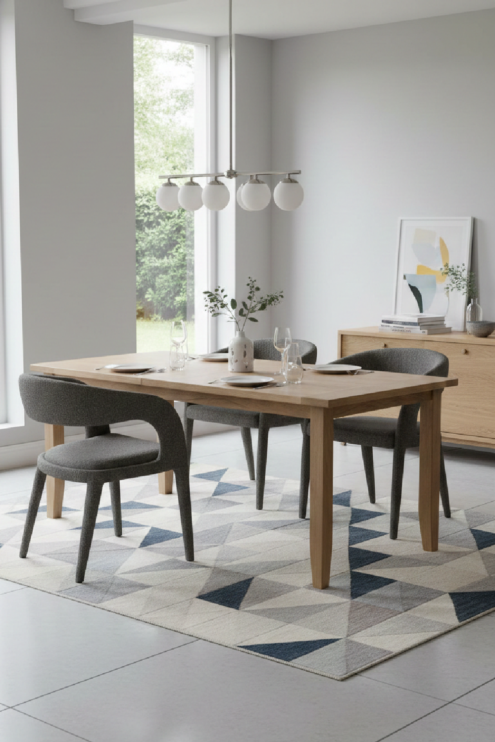 Fabric Upholstered Dining Chair | OROA Modern Faerron | Oroa.com