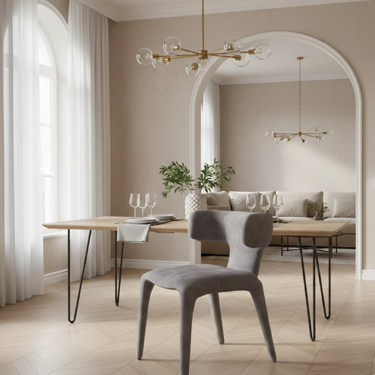   Velvet Dining Chair | Oroa.com