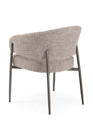Gray Curved Dining Chair | OROA Modern Thomas | Oroa.com