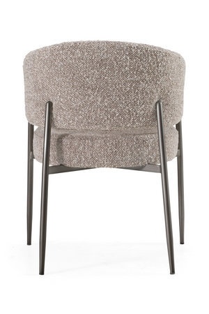 Gray Curved Dining Chair | OROA Modern Thomas | Oroa.com