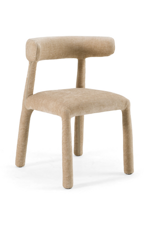 Beige Velvet Dining Chair | OROA Modern Homan | Oroa.com