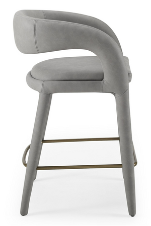 Leatherette Upholstered Counter Chair | OROA Modern | Oroa.com