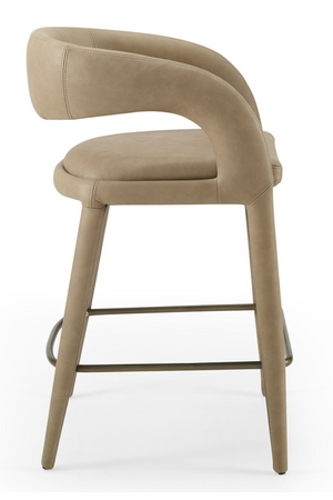 Leatherette Upholstered Counter Chair | OROA Modern | Oroa.com