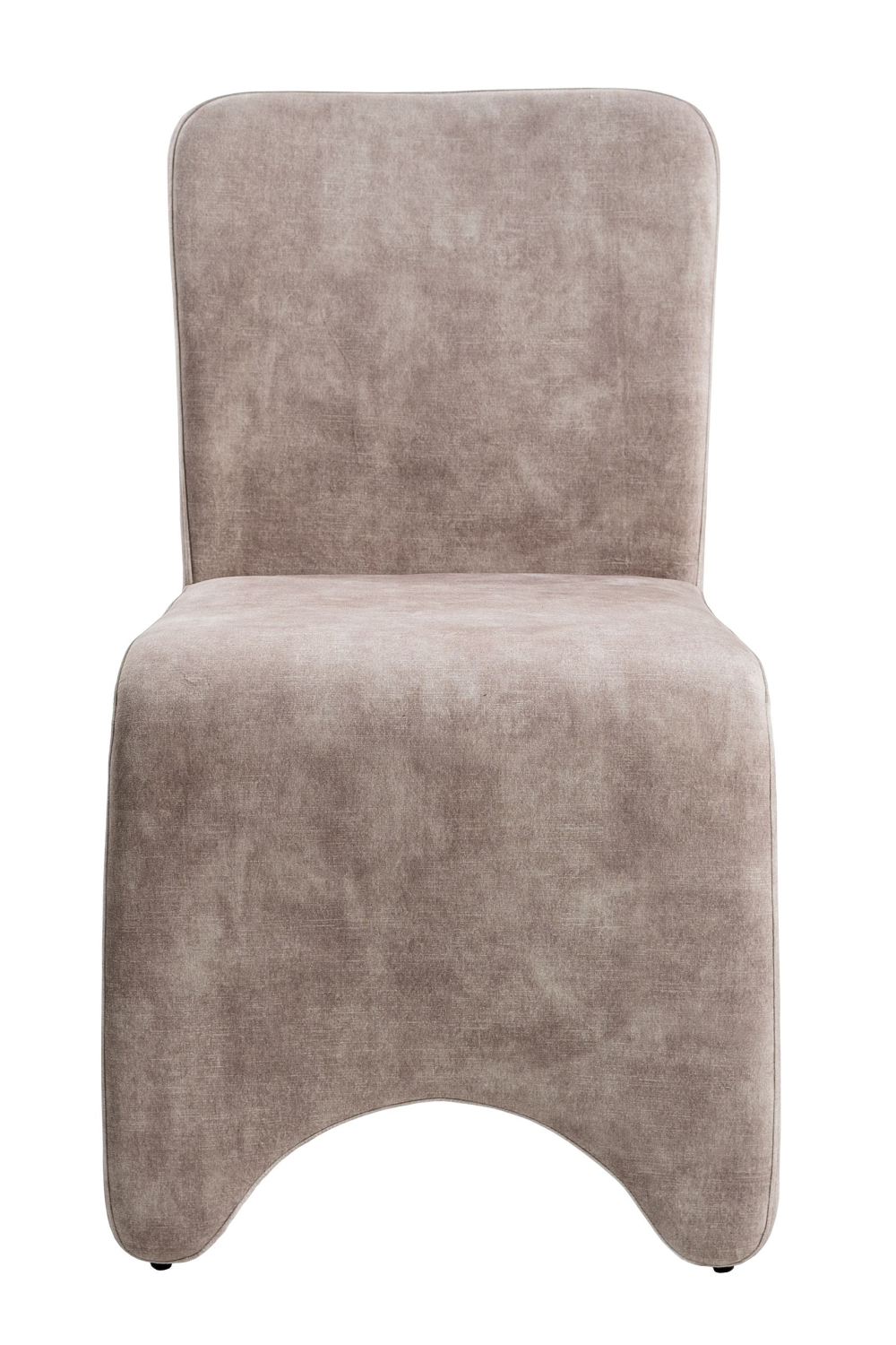 Beige Velvet Dining Chairs (2) | OROA Modern Ditka | Oroa.com