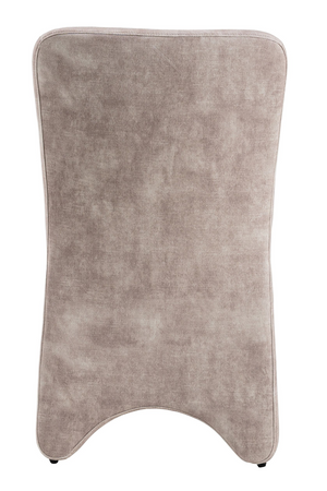 Beige Velvet Dining Chairs (2) | OROA Modern Ditka | Oroa.com