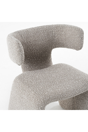 Asymmetrical Fabric Dining Chair | OROA Modern Bergman | Oroa.com