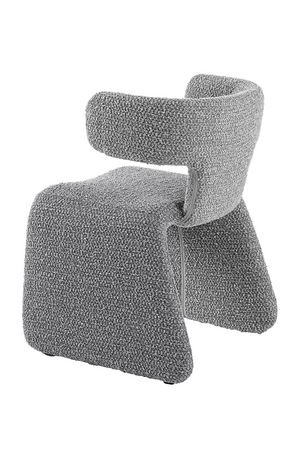 Asymmetrical Fabric Dining Chair | OROA Modern Bergman | Oroa.com