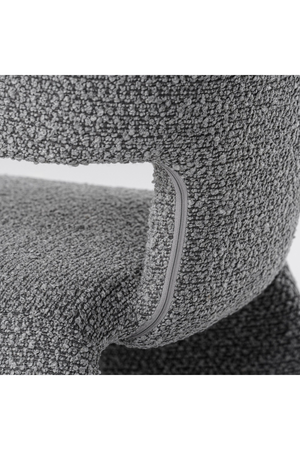 Asymmetrical Fabric Dining Chair | OROA Modern Bergman | Oroa.com