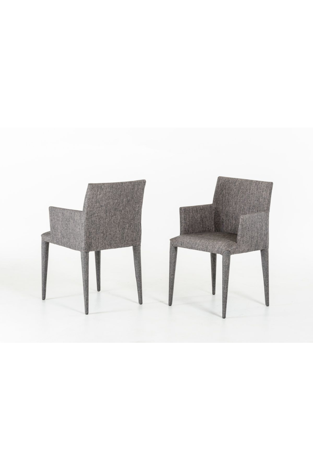 Gray Fabric Dining Armchair | OROA Modern Medford | Oroa.com