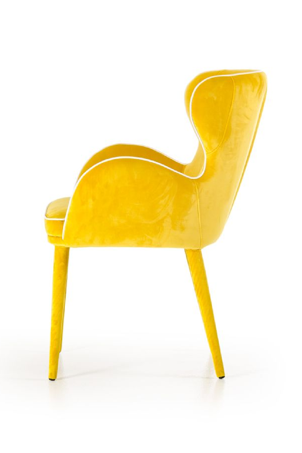 Yellow Fabric Dining Chair | OROA Modern Tigard | Oroa.com
