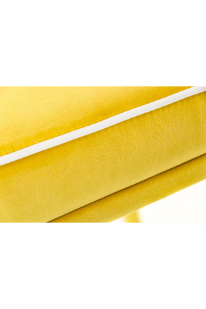 Yellow Fabric Dining Chair | OROA Modern Tigard | Oroa.com