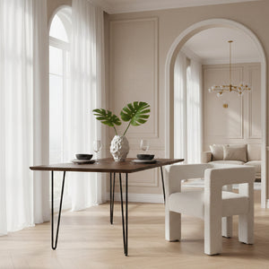   White Uphostered Dining Chair | Oroa.com