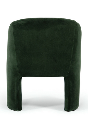 Velvet Curved Dining Chair | OROA Modern Danube | Oroa.com