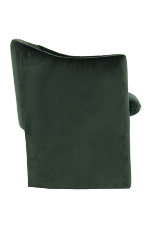 Velvet Curved Dining Chair | OROA Modern Danube | Oroa.com