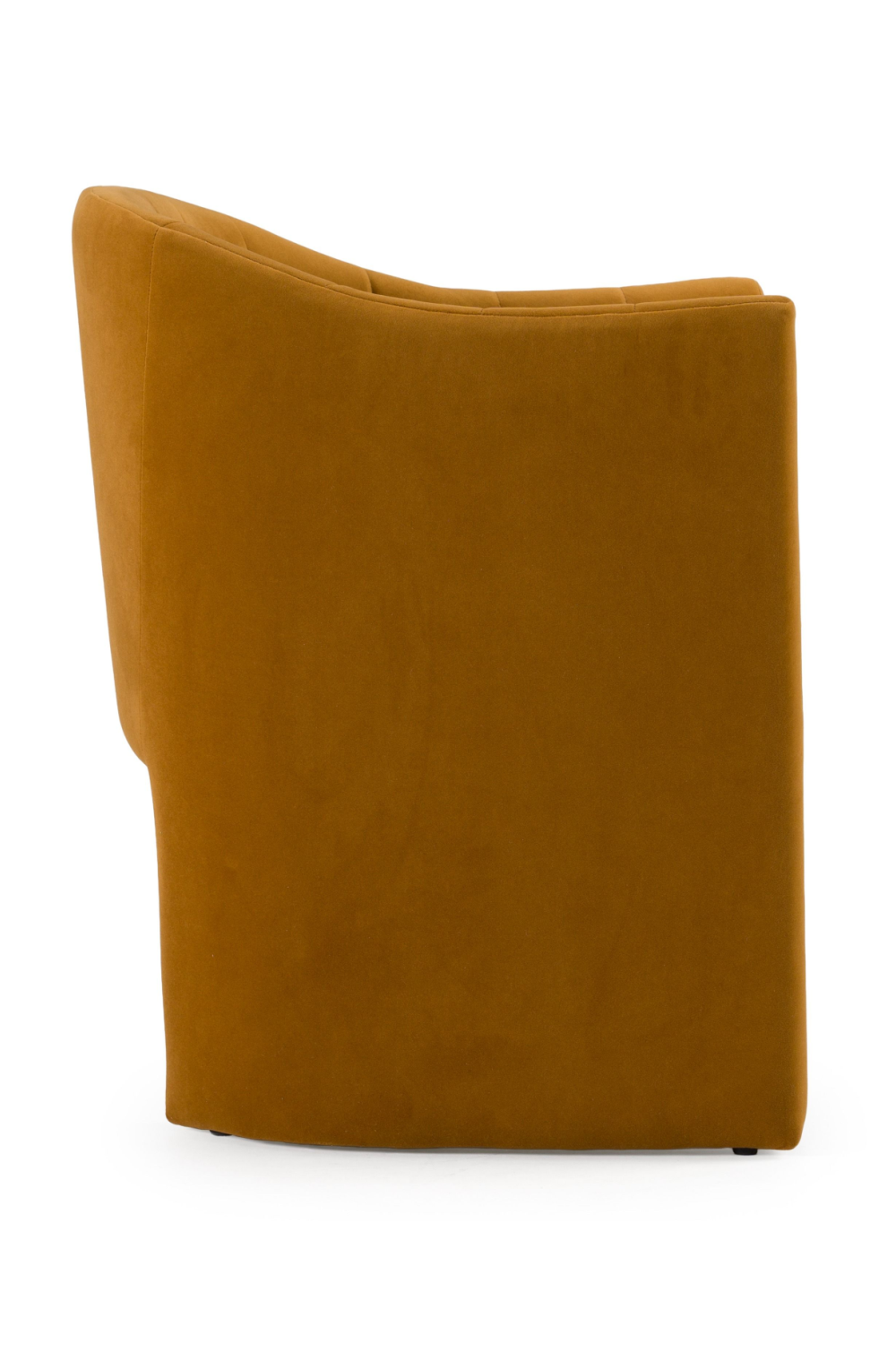 Velvet Curved Dining Chair | OROA Modern Danube | Oroa.com