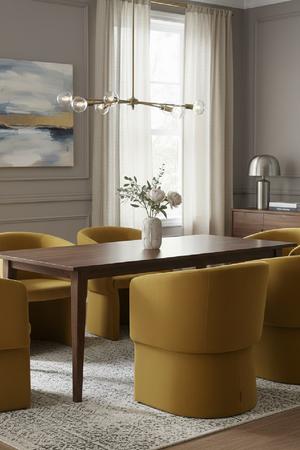 Velvet Upholstered Dining Chair | OROA Modern Vassar | Oroa.com