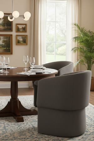 Velvet Upholstered Dining Chair | OROA Modern Vassar | Oroa.com