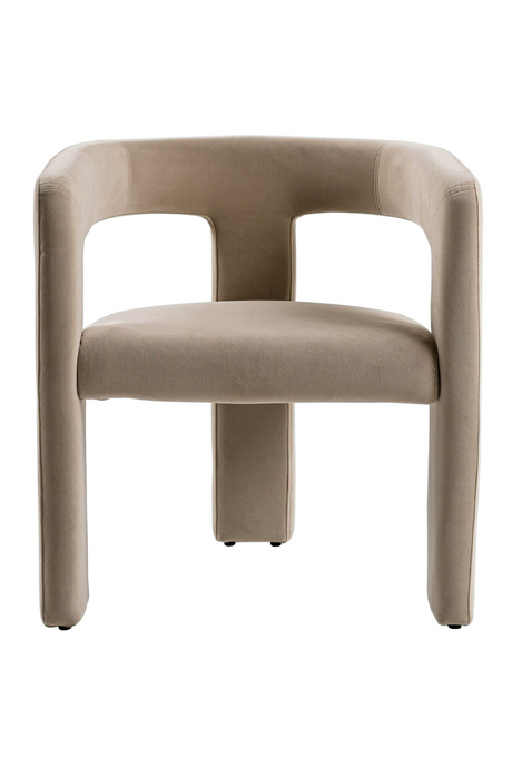 Curved Cut-Out Dining Chair | OROA Modern Cherish | Oroa.com