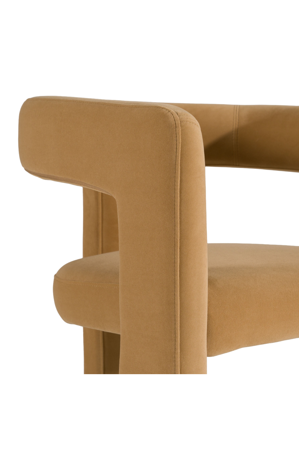 Curved Cut-Out Dining Chair | OROA Modern Cherish | Oroa.com