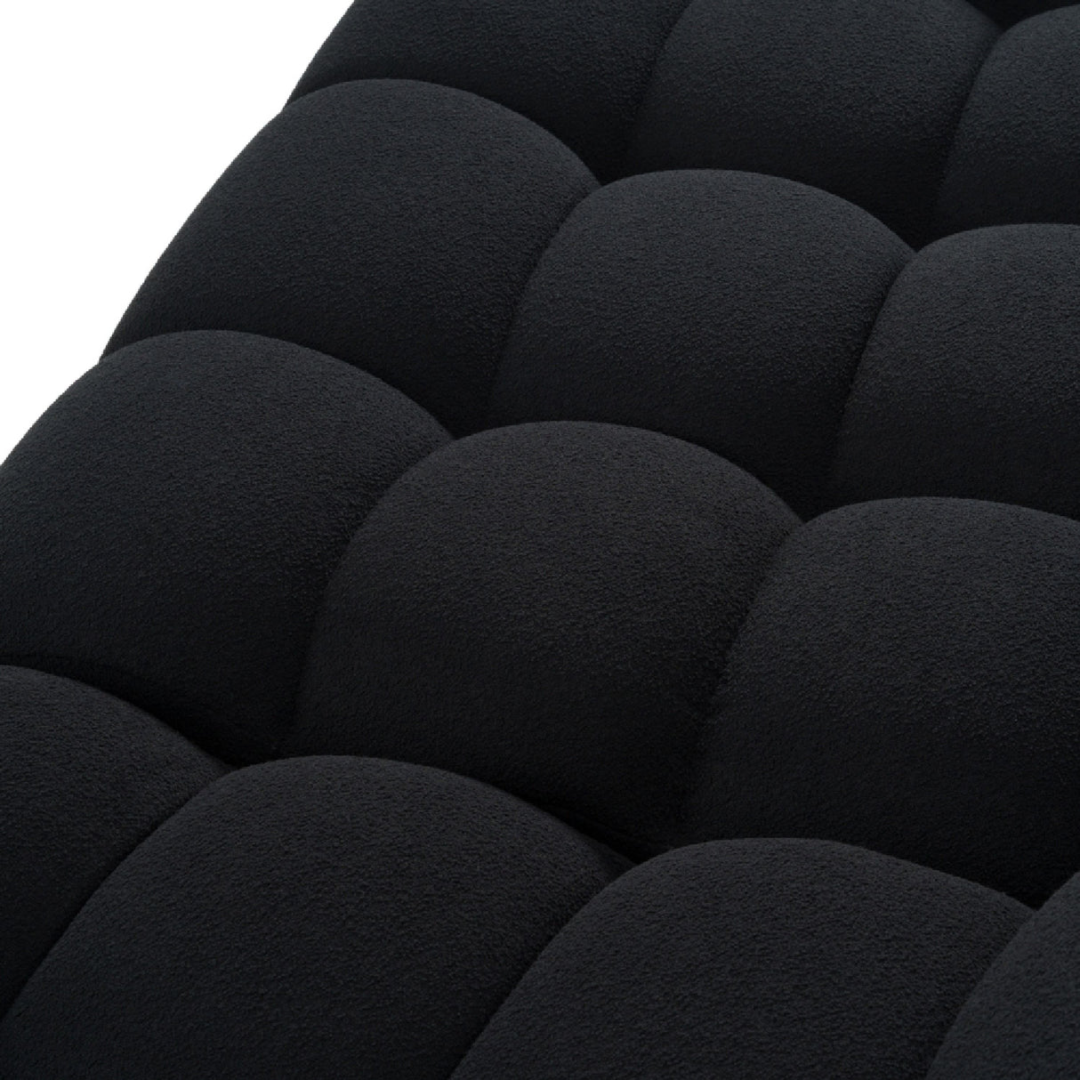   Black Tufted Sectional Sofa | Oroa.com