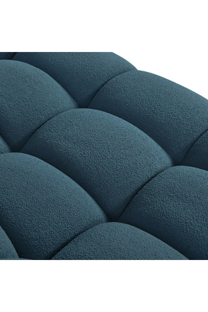 Tufted Teal Sectional Sofa | OROA Modern Yolonda | Oroa.com
