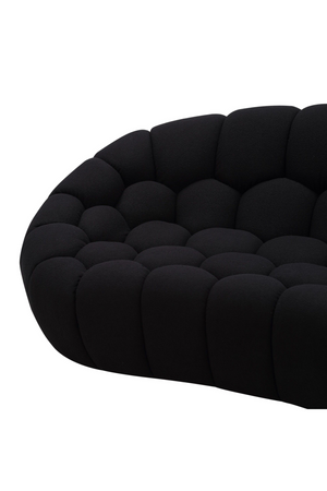Hexagonal-Tufted Curved Sofa | OROA Modern Yolonda | Oroa.com