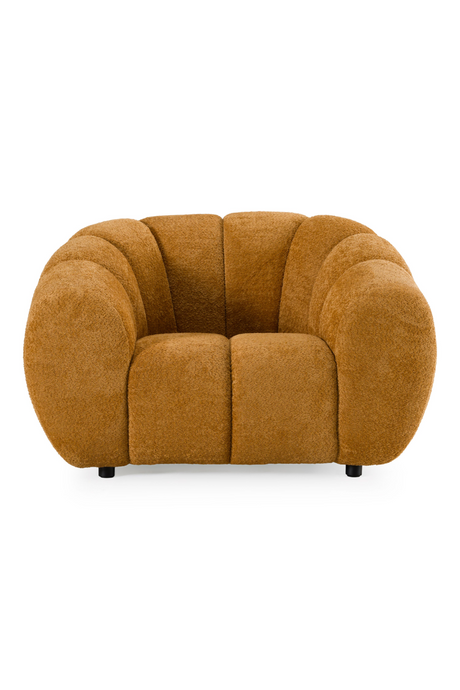 Channel Upholstered Lounge Chair | OROA Modern Suki | Oroa.com