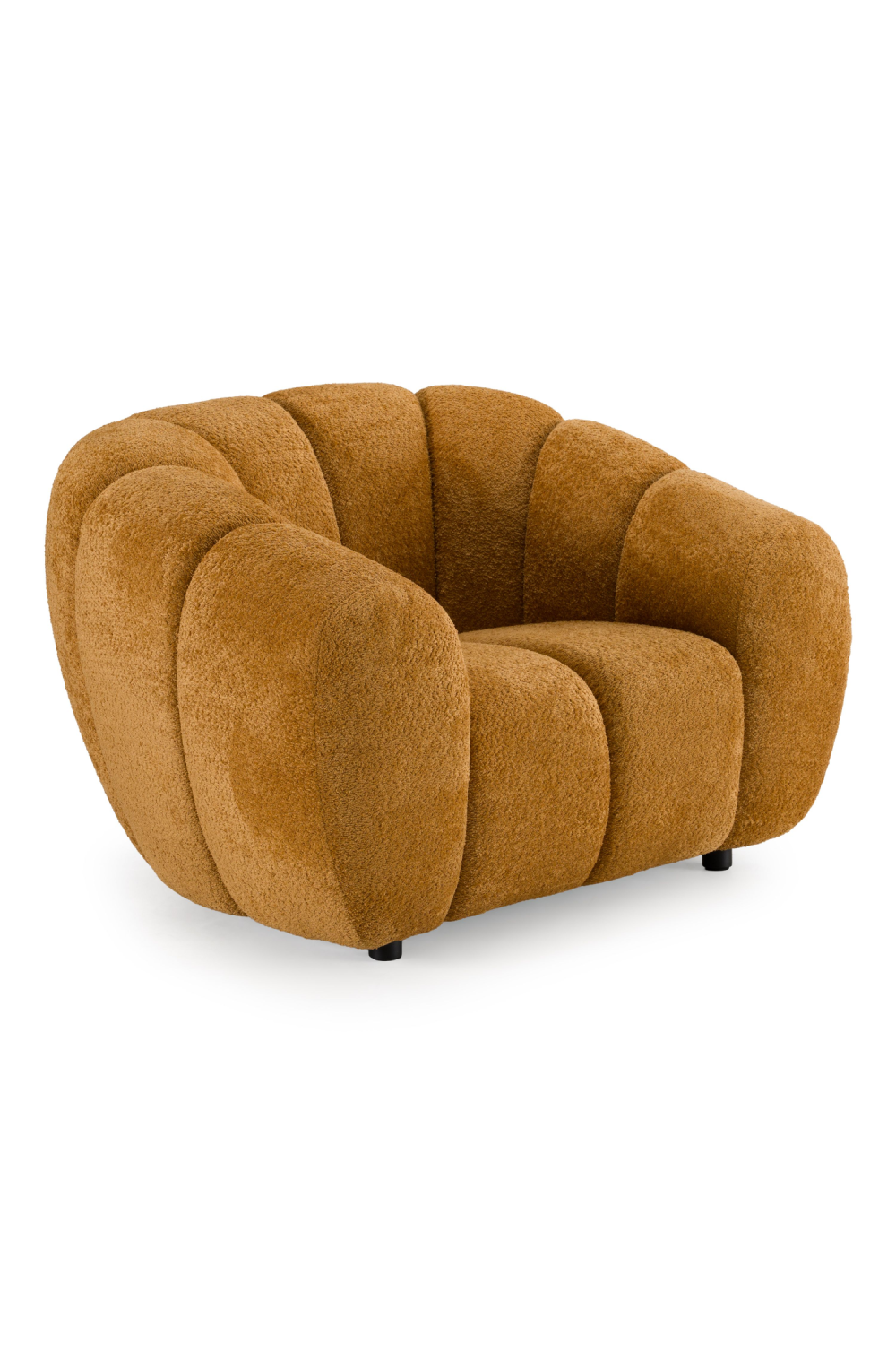 Channel Upholstered Lounge Chair | OROA Modern Suki | Oroa.com