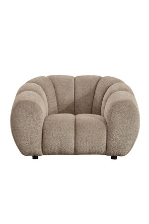 Channel Upholstered Lounge Chair | OROA Modern Suki | Oroa.com