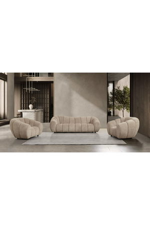 Channel Upholstered Lounge Chair | OROA Modern Suki | Oroa.com