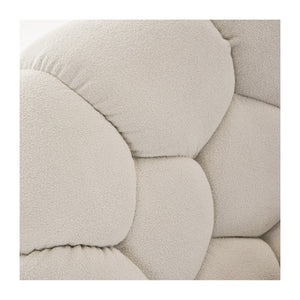 Hexagonal Tufted King Bed | OROA Modern Yolonda