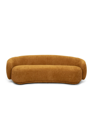 3-Seater Orange Sofa | OROA Modern Andrew | Oroa.com