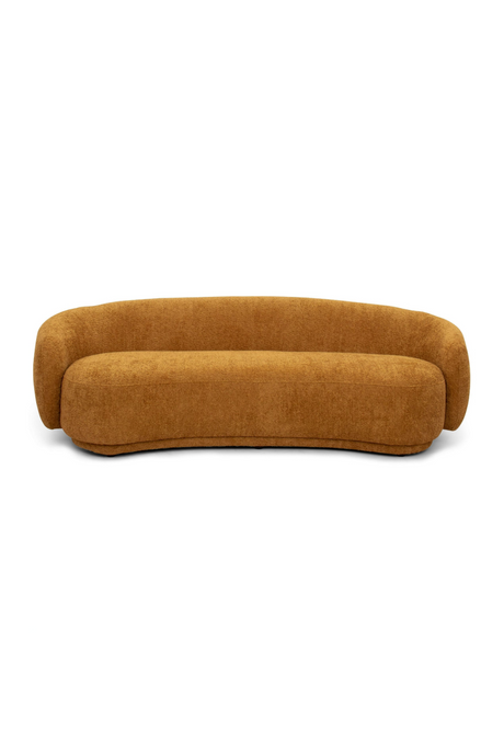 3-Seater Orange Sofa | OROA Modern Andrew | Oroa.com
