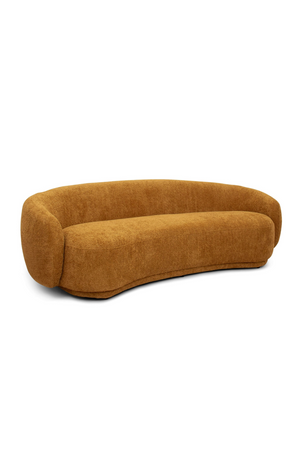 3-Seater Orange Sofa | OROA Modern Andrew | Oroa.com