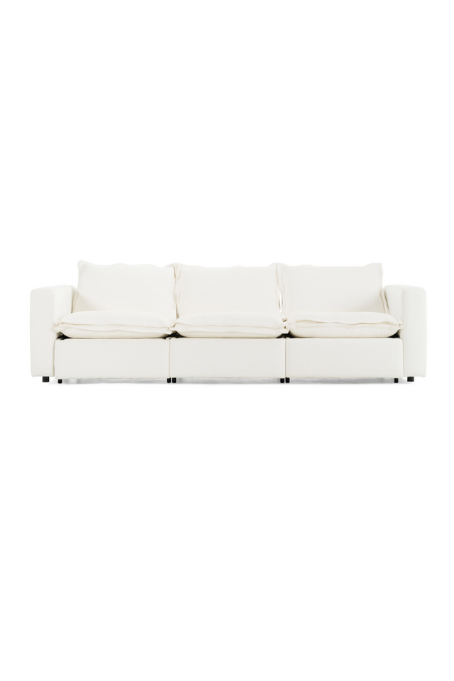 White Recliner Sofa | OROA Modern Almagre | Oroa.com