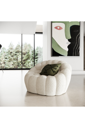 Hexagonal-Tufted Lounge Chair | OROA Modern Yolonda | Oroa.com