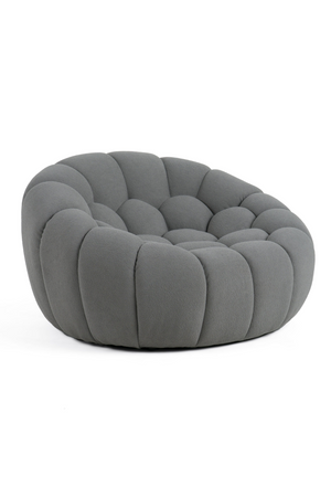Hexagonal-Tufted Lounge Chair | OROA Modern Yolonda | Oroa.com